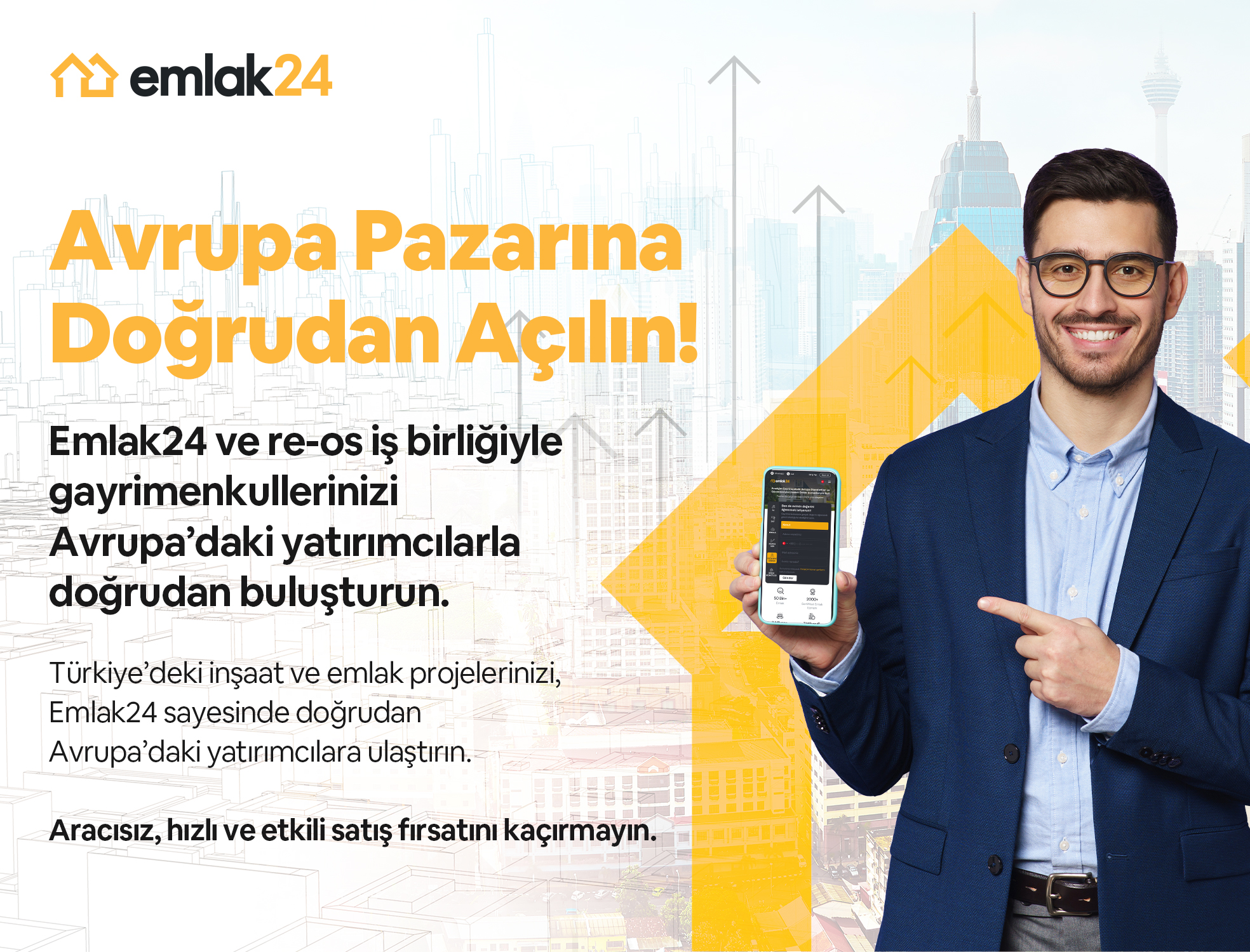 Emlak24 Avrupa Emlak Pazarı Görseli